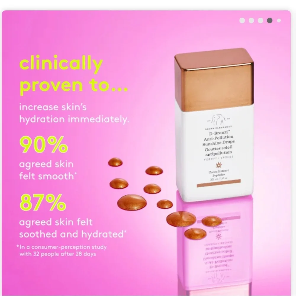 Drunk Elephant D-Bronzi™ Bronzing Drops with Peptides
